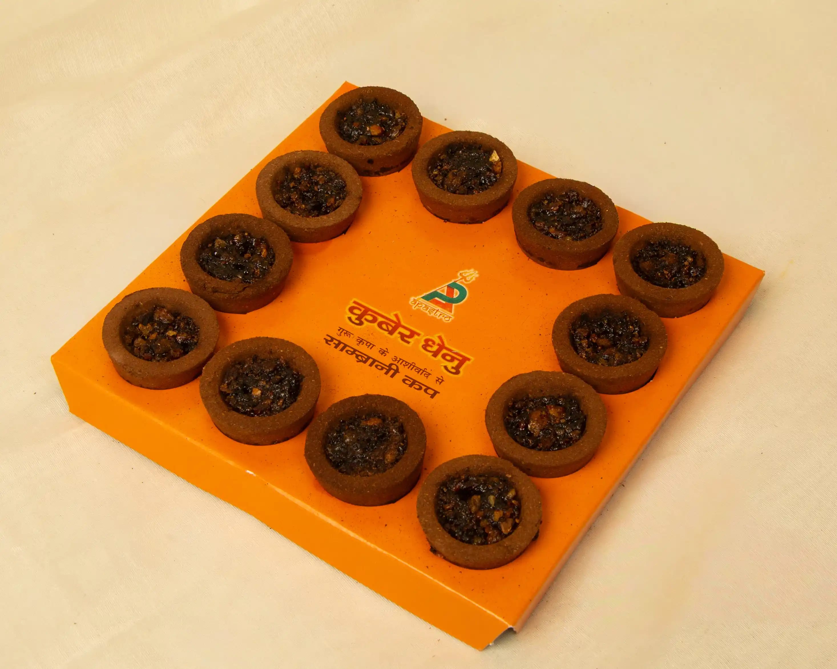 Kuber Dhenu Sambrani Cup | Natural Dhoop Cups
