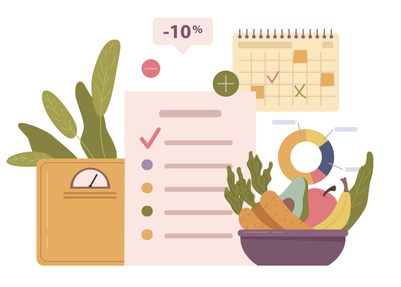 Holistic treatment illustration