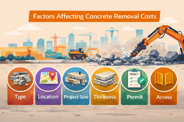 Factors Affecting Concrete Removal Cost