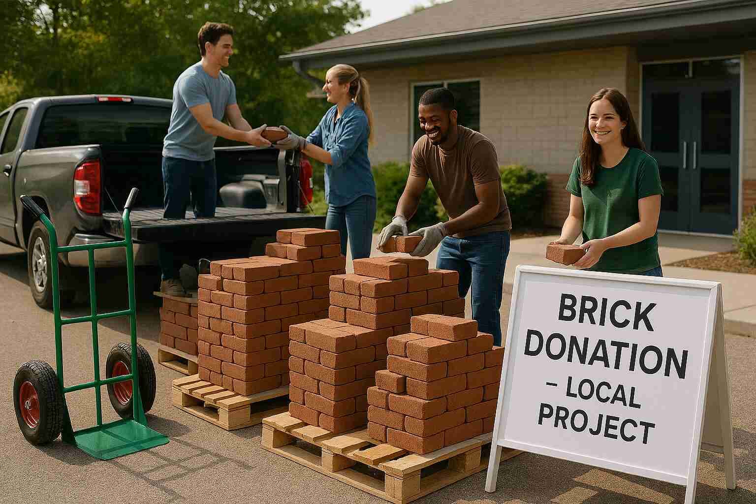 Donate bricks to a Local Group