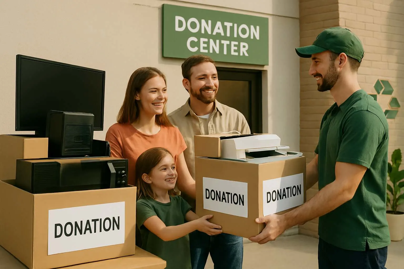 Donation of Electronic Appliances