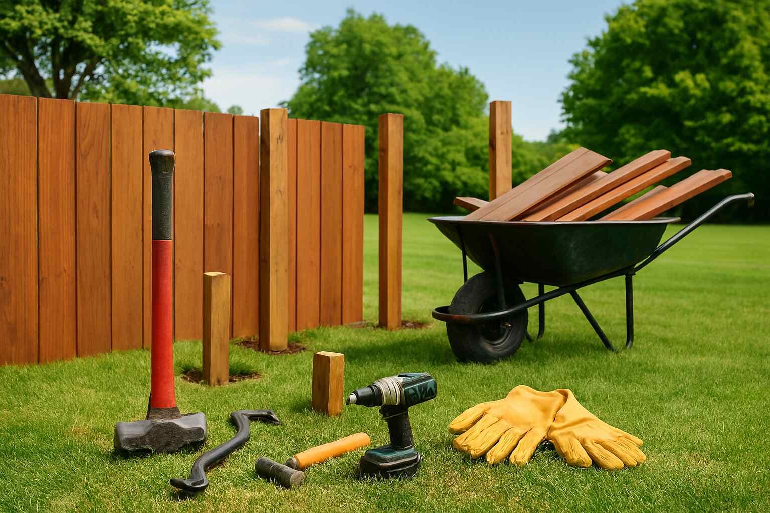Tools & Materials for Fence Demolition Tools & Materials for Fence Demolition
