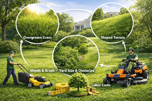 Factors That Affect Lawn Mowing Cost