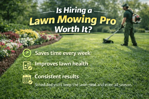 Is Hiring a Lawn Mowing Pro Worth It