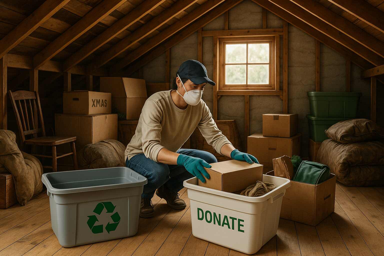 Featured image for blog post: How to Clean Your Attic - 8 Easy Steps