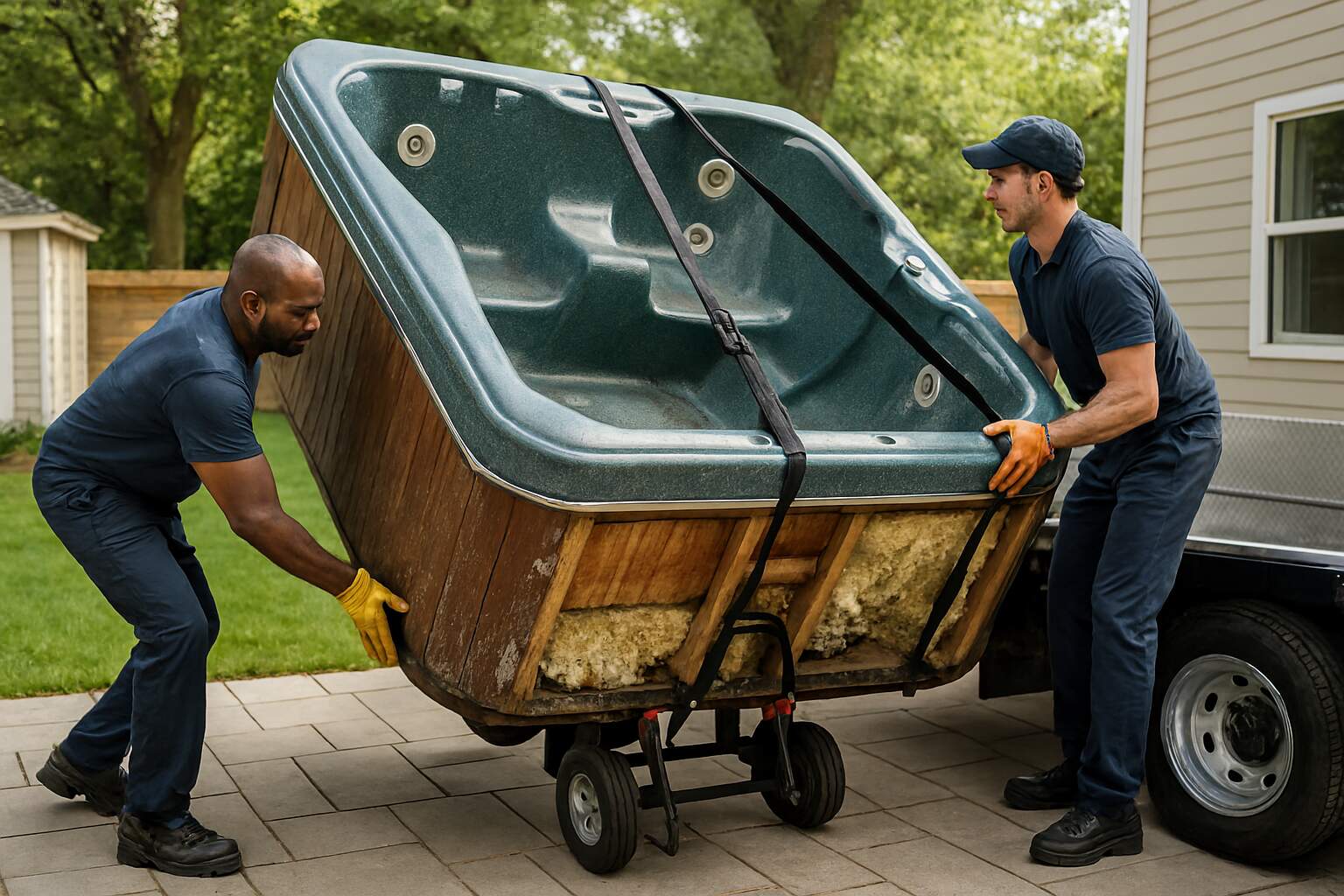 How Much Does Hot Tub Removal and Disposal Cost? Featured image for blog post: How Much Does Hot Tub Removal and Disposal Cost?