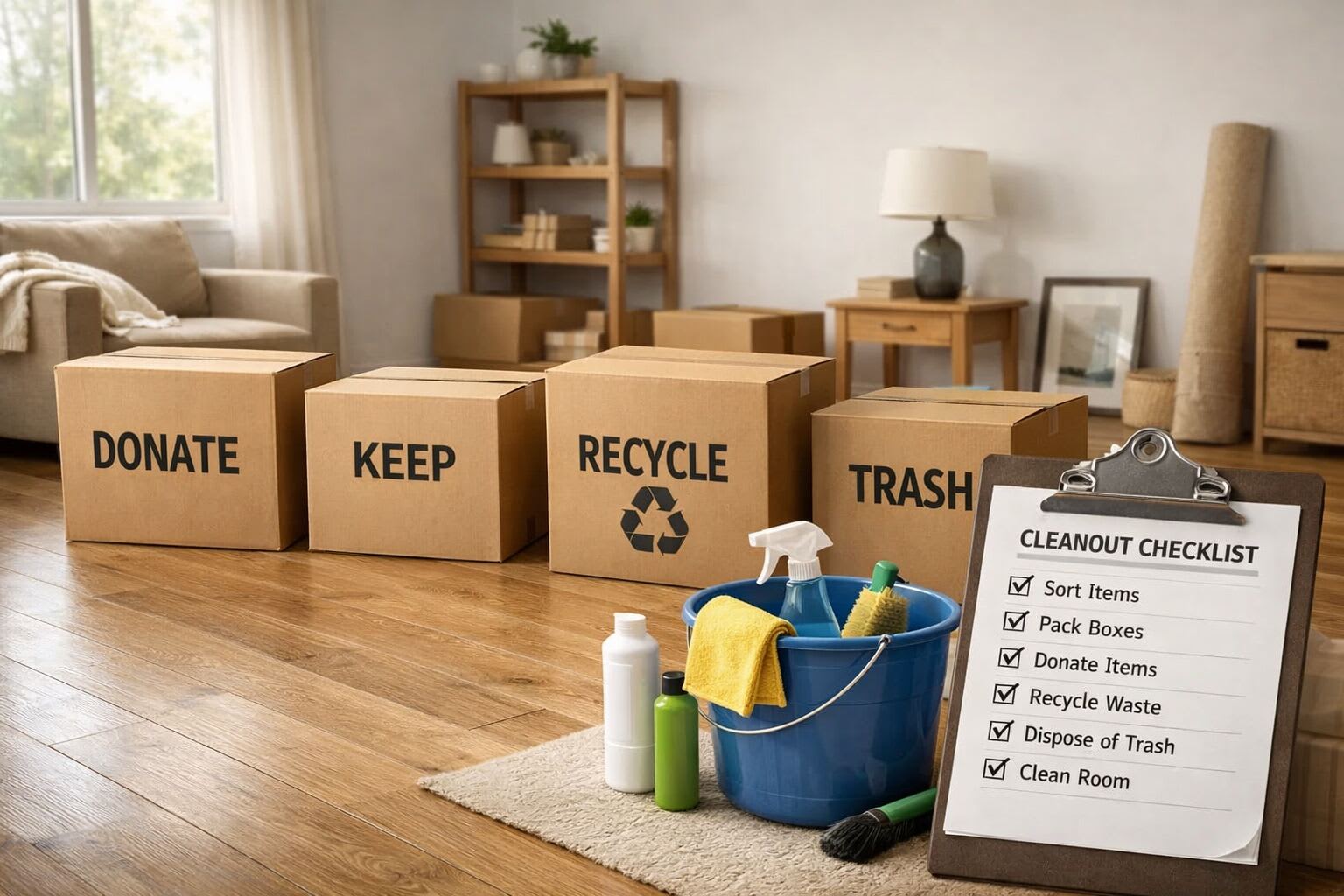 WeCycle blog: Estate Cleanout Checklist: Step-by-Step Guide
