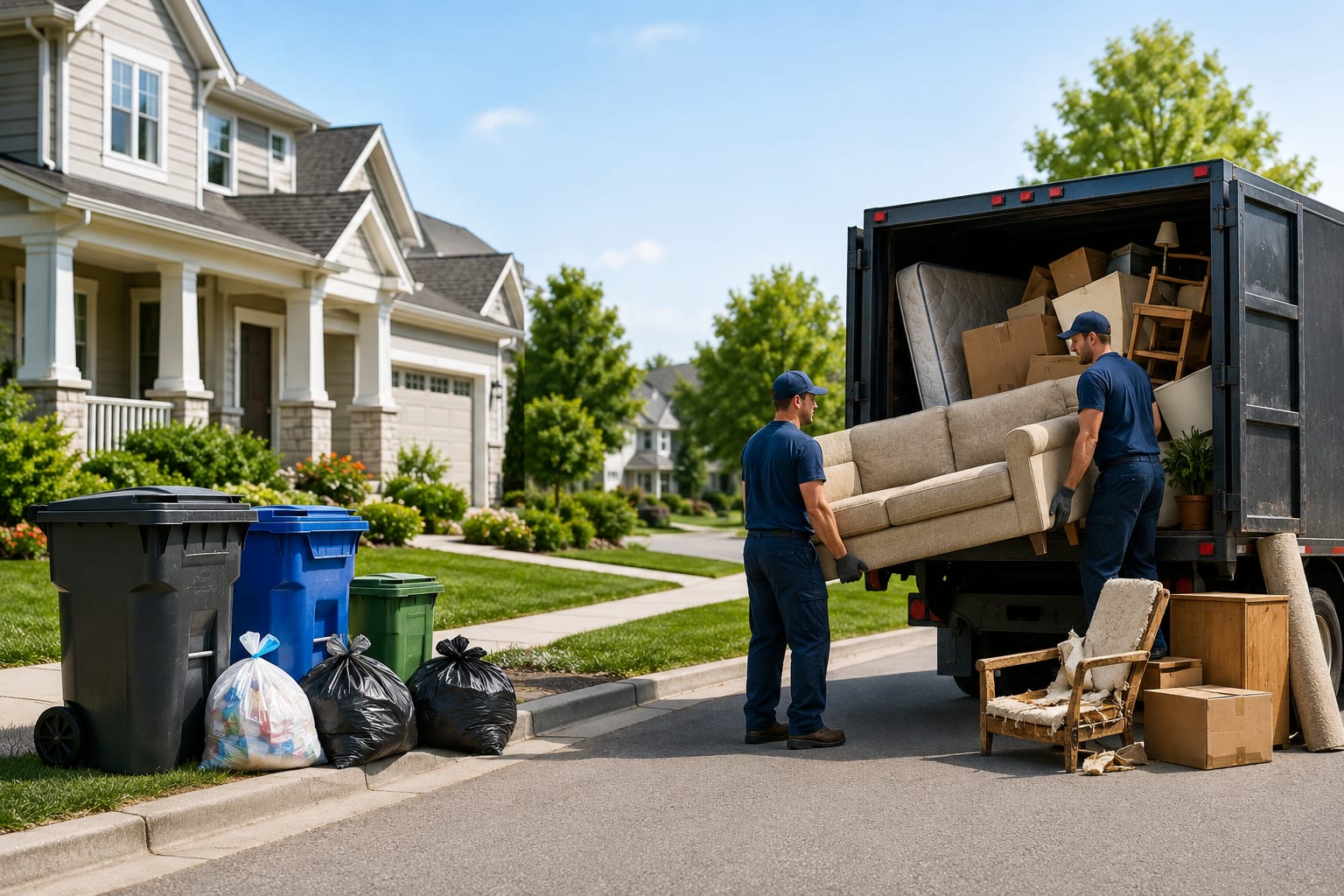 WeCycle blog: Trash Service vs Junk Removal: What's the Real Difference?