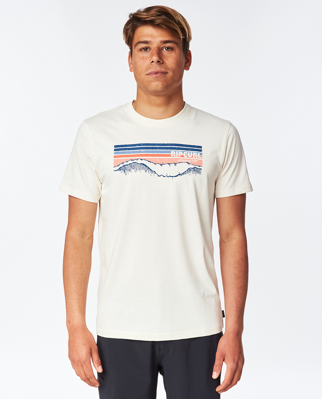 T-SHIRT STRIPED RIP CURL