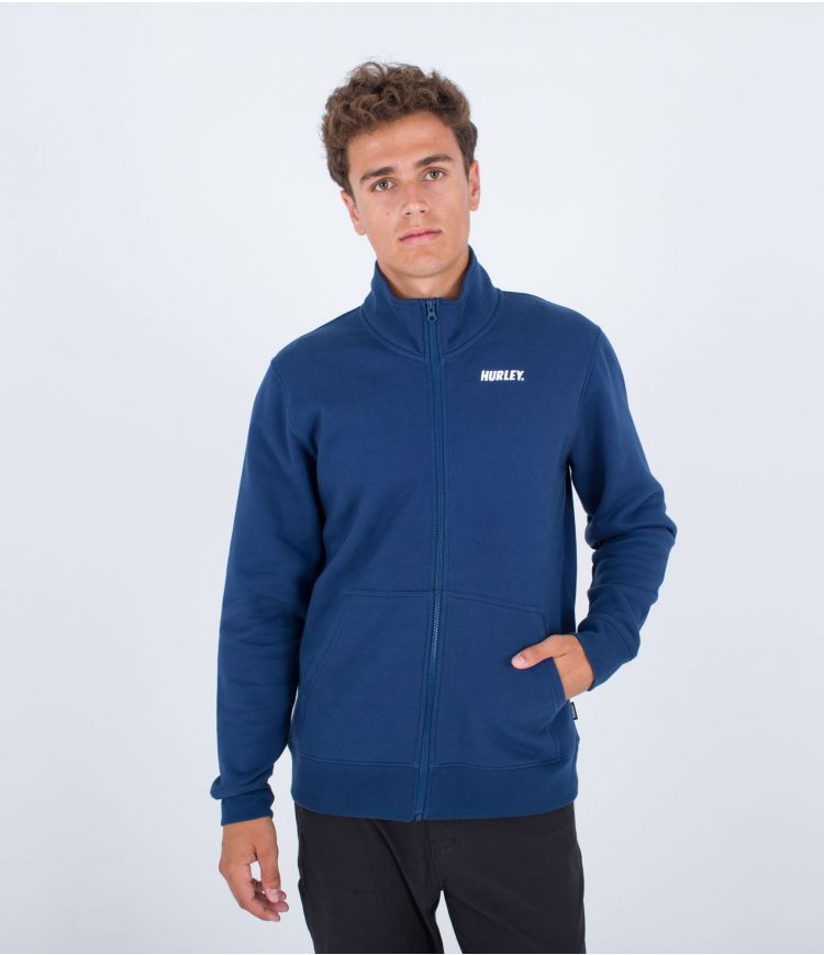 SWEAT FASTLANE ZIPPED HURLEY