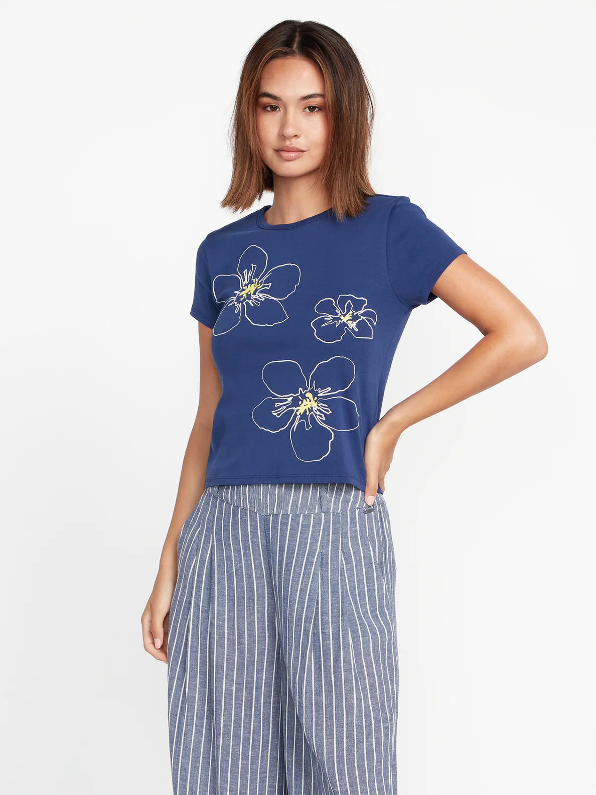 T-SHIRT COCO HO BABYDOLL VOLCOM thumbnail 2