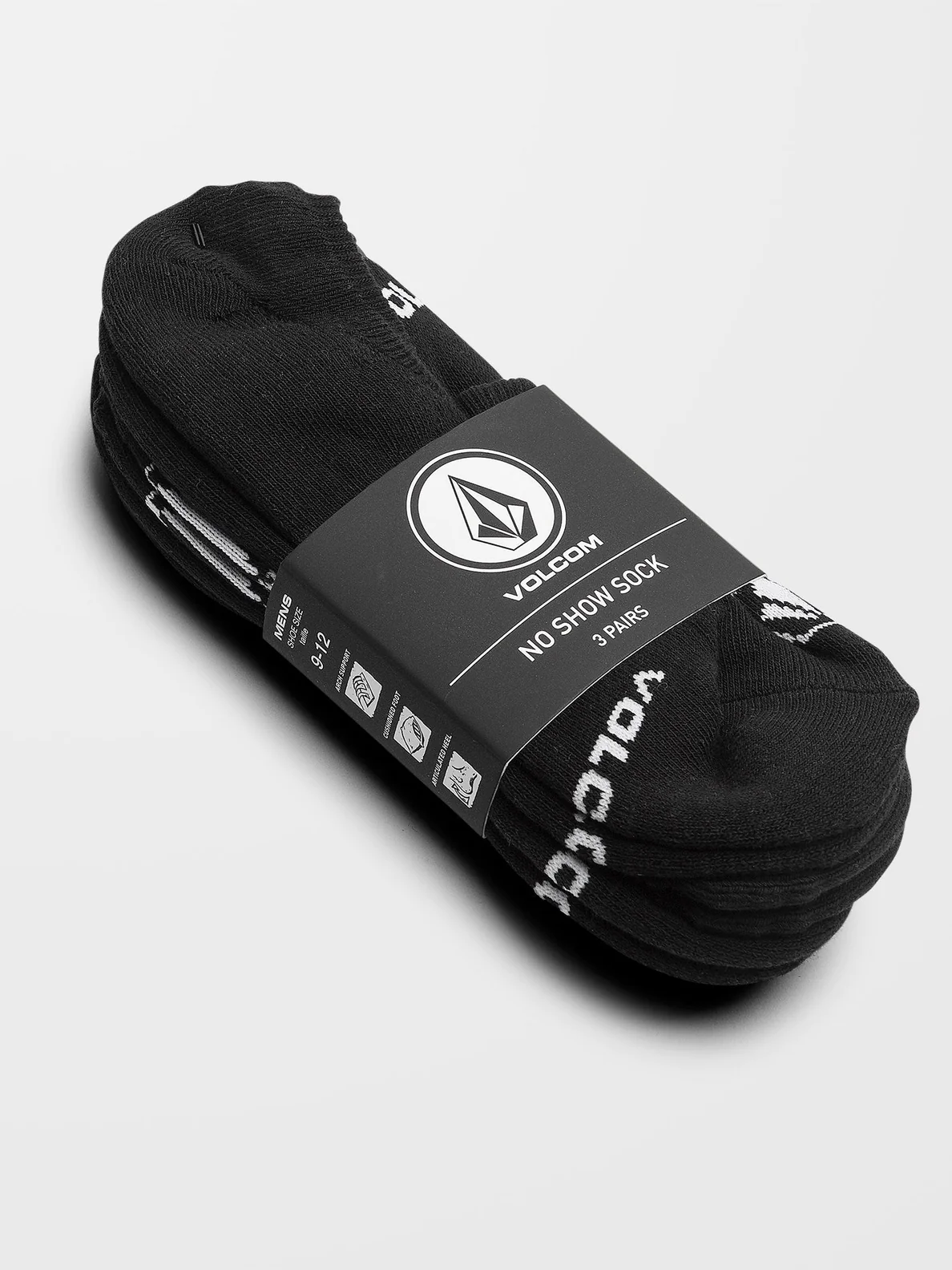 MEIAS STONES NO SHOW 3 PACK VOLCOM