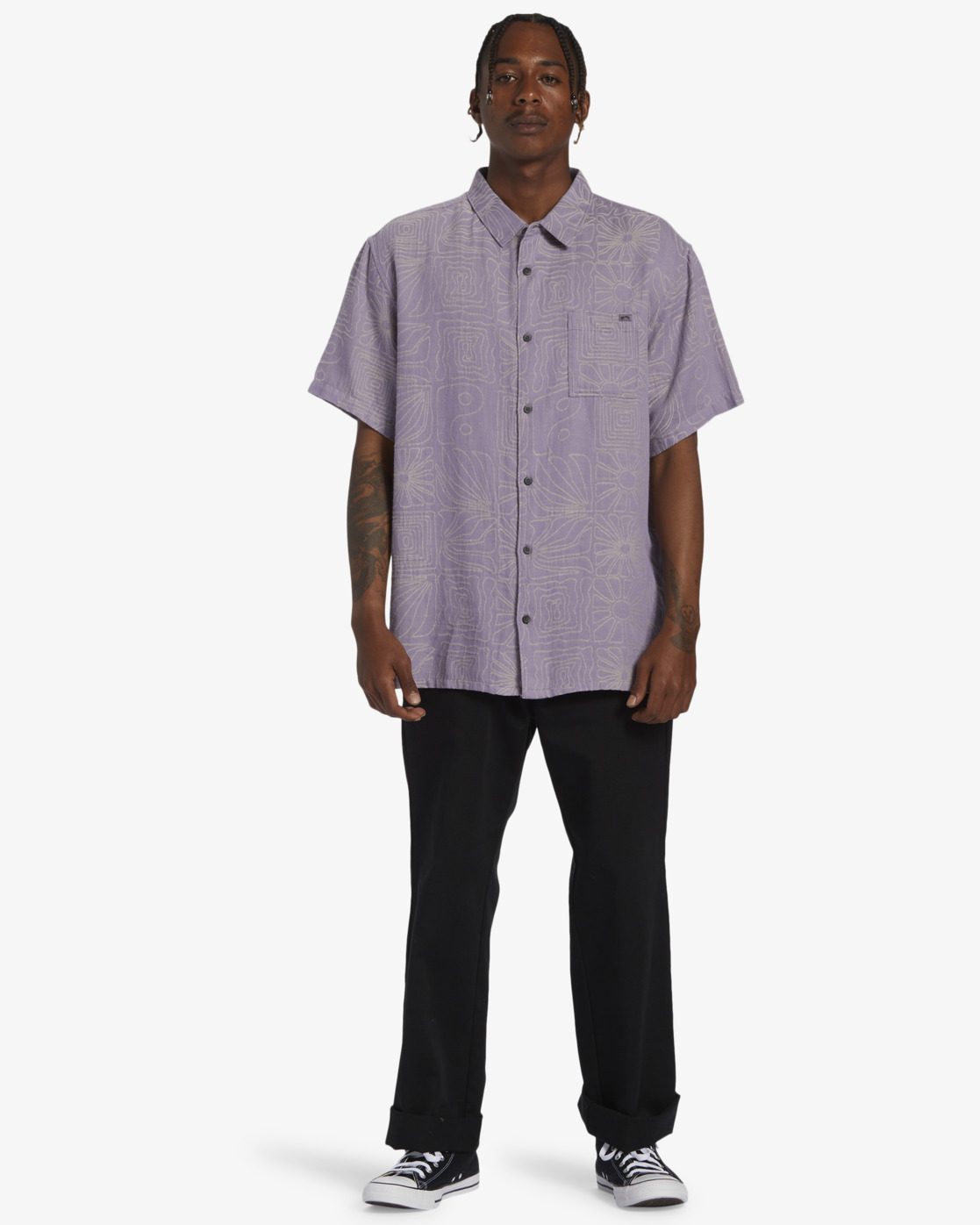 CAMISA SUNDAY JACQUARD BILLABONG thumbnail 2