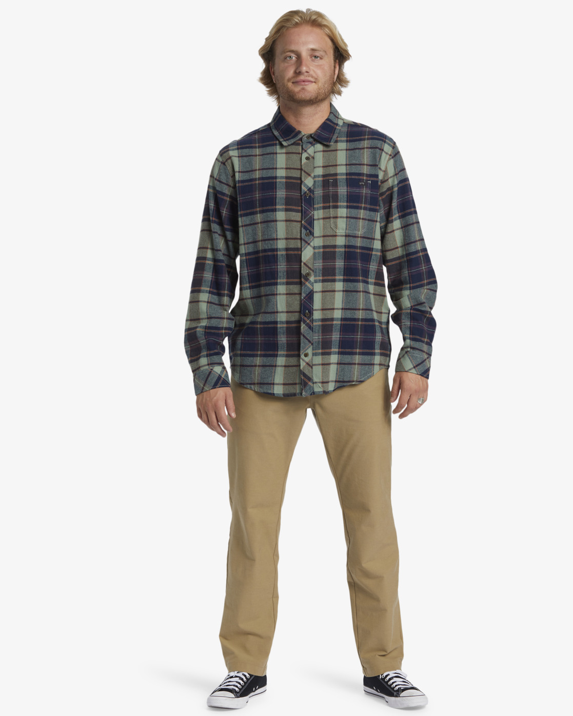 CAMISA COASTLINE FLANNEL BILLABONG thumbnail 2