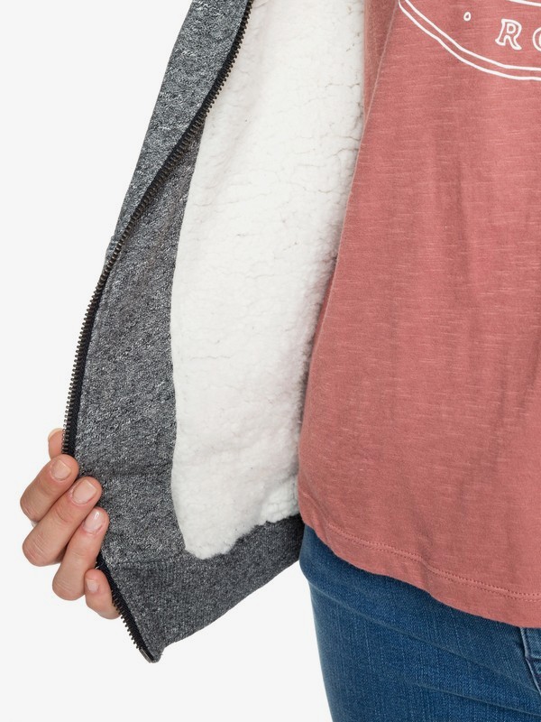 SWEAT ZIP TRIPPIN SHERPA ROXY thumbnail 4
