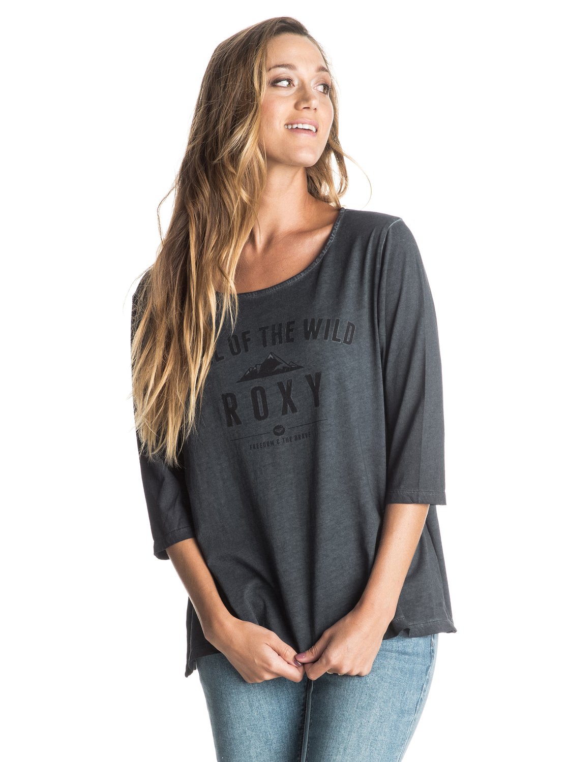 T-SHIRT WAIKIKI BREAK CALL OF HE WILD ROXY