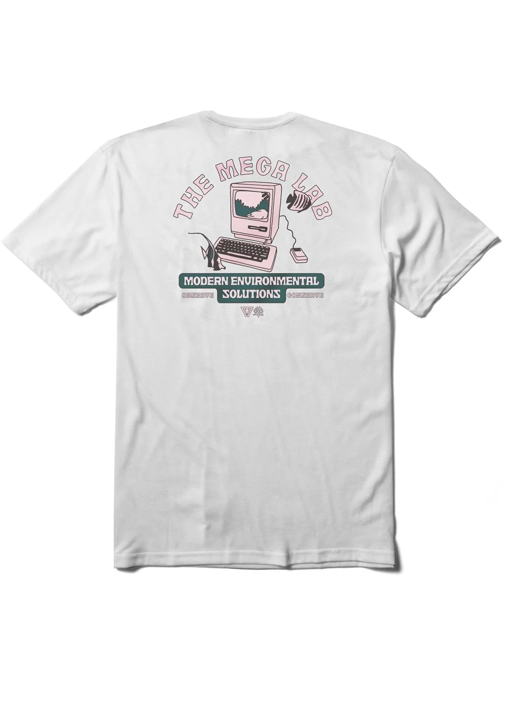 T-SHIRT LOFI MEGA LAB COMP LITE ECO PERFORMANCE VISSLA
