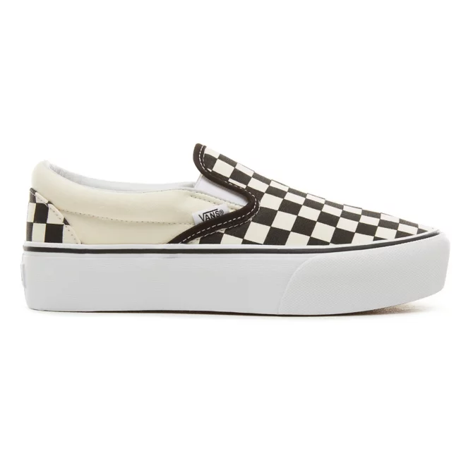 TÉNIS CHECKERBOARD CLASSIC SLIP-ON PLATFORM VANS