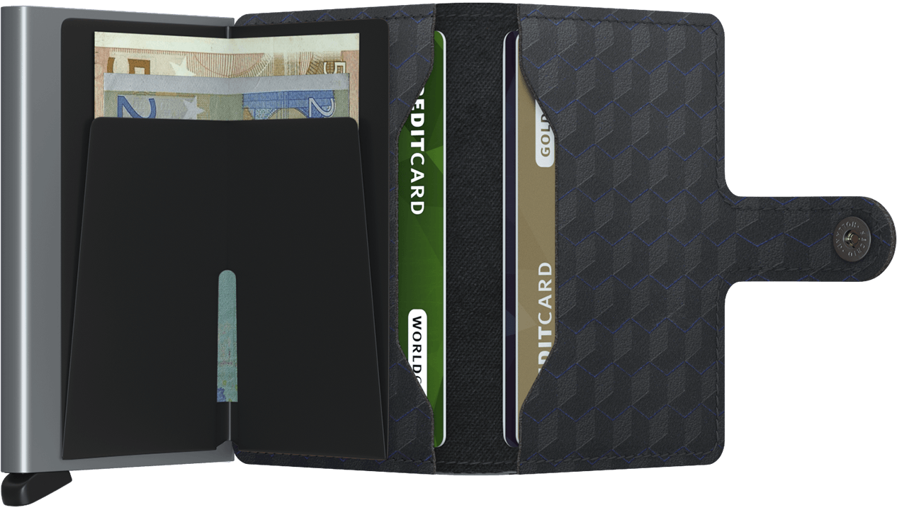MINIWALLET OPTICAL BLACK TITANIUM SECRID thumbnail 4