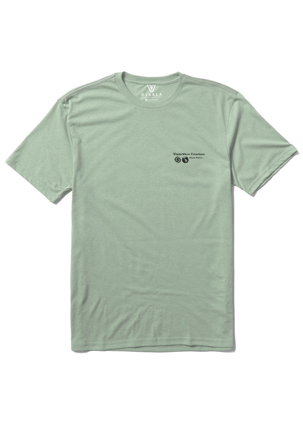 T-SHIRT PLANET POSITIVE COMP LITE ECO DRIRELEASE VISSLA thumbnail 2