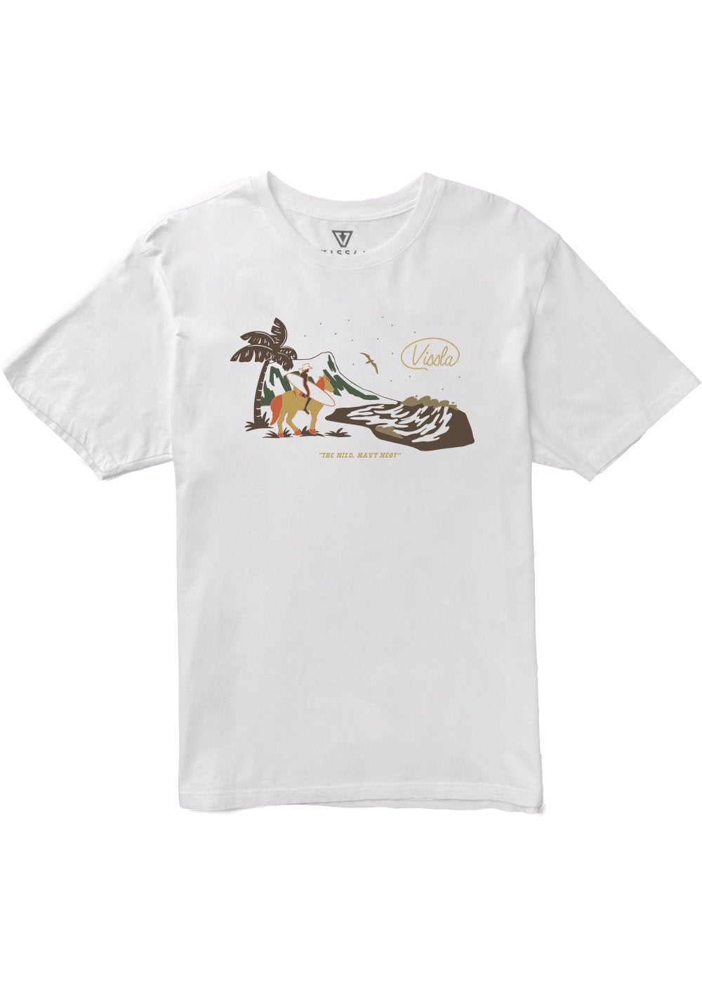 T-SHIRT SOREN WAVY WEST VISSLA