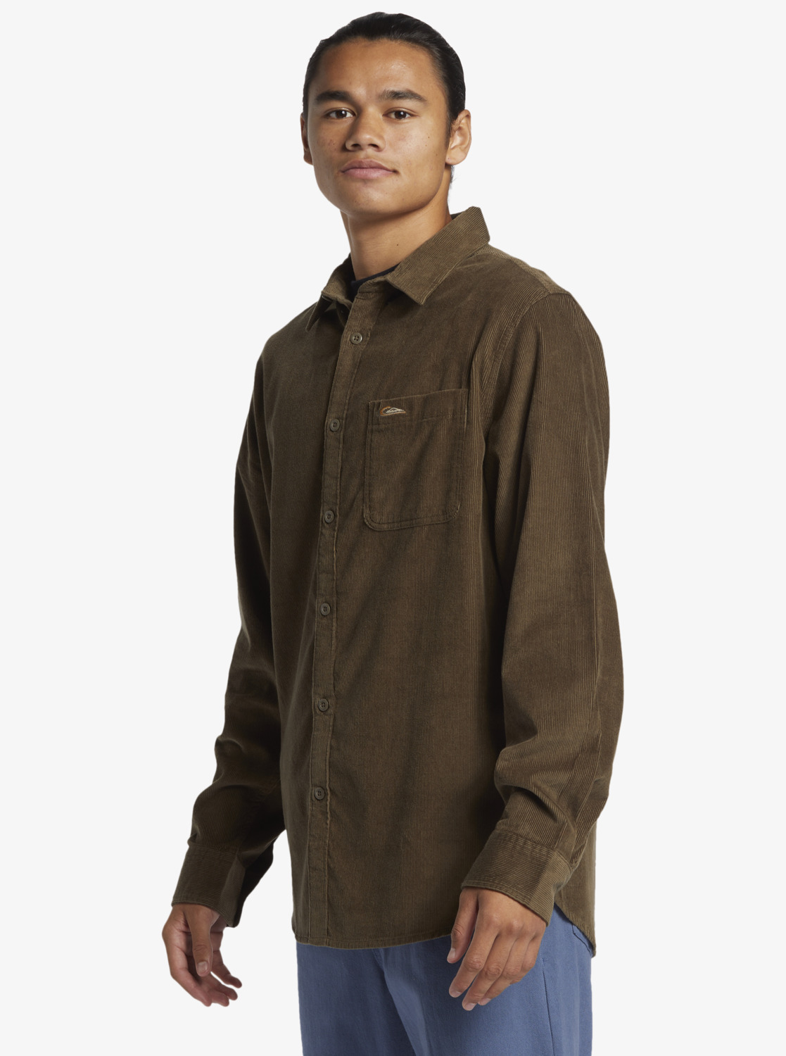 CAMISA SMOKE TRAIL CORD QUIKSILVER thumbnail 2