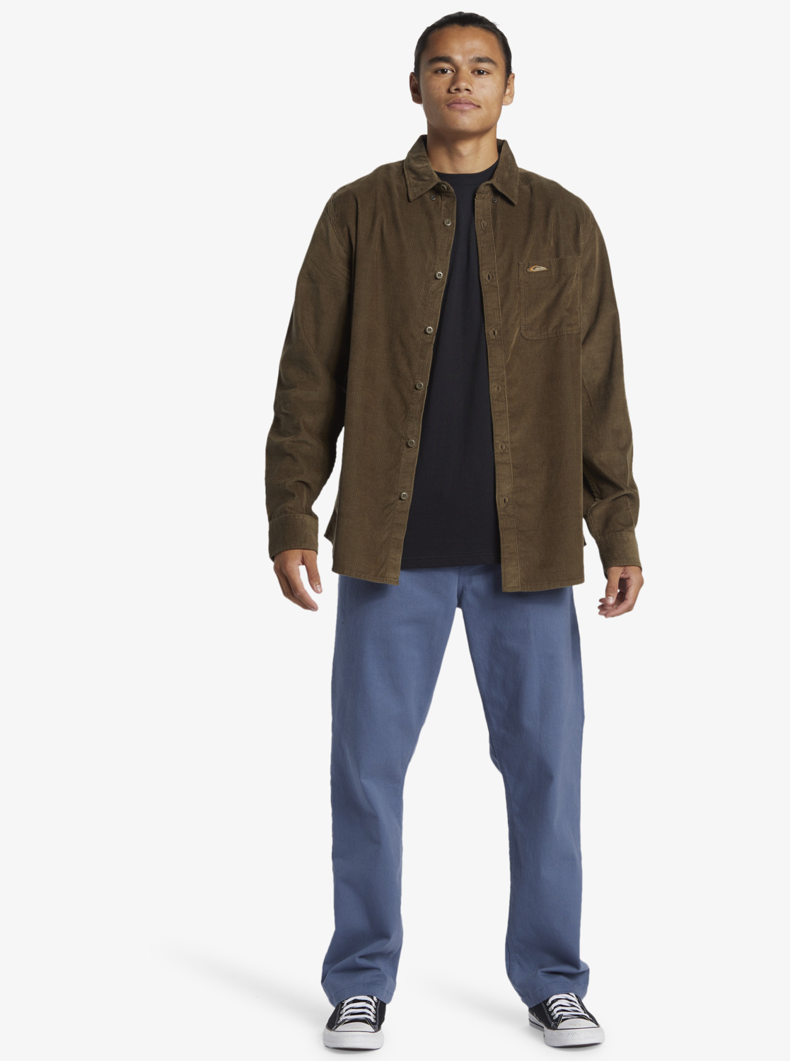 CAMISA SMOKE TRAIL CORD QUIKSILVER thumbnail 4