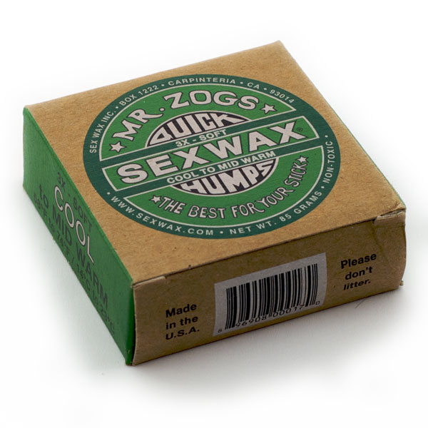 WAX QUICK HUMPS GREEN COOL TO MID WARM 3X SOFT SEX WAX
