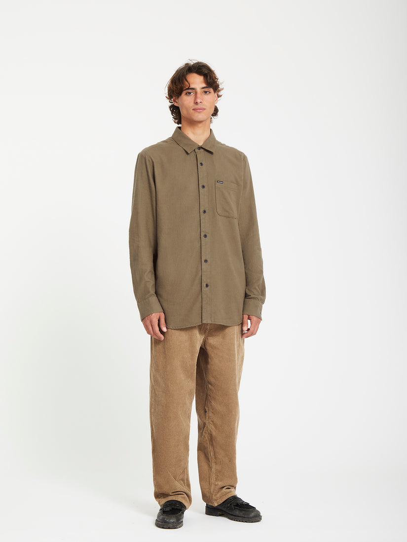 CAMISA CADEN SOLID LS VOLCOM thumbnail 2