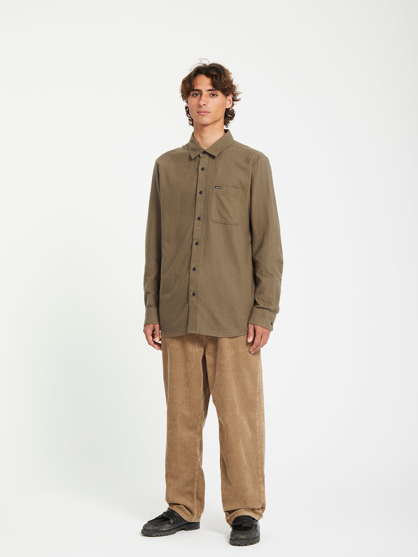 CAMISA CADEN SOLID LS VOLCOM thumbnail 3