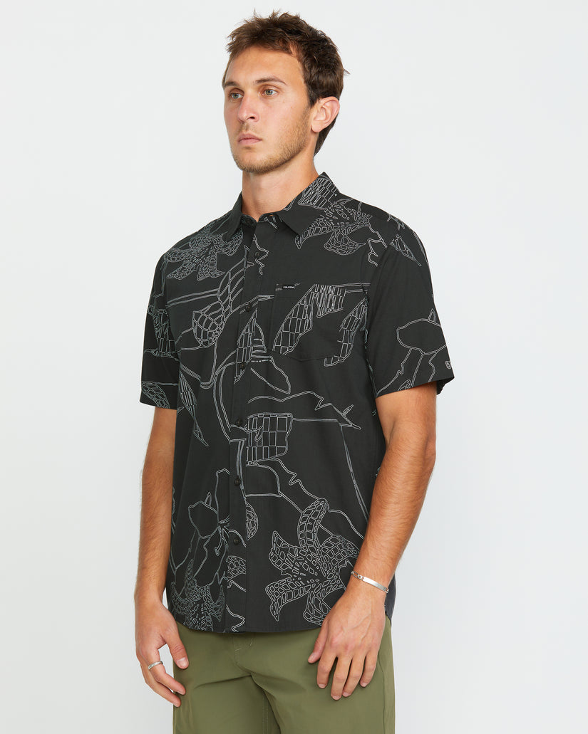 CAMISA CAD FLORAL SS VOLCOM thumbnail 3