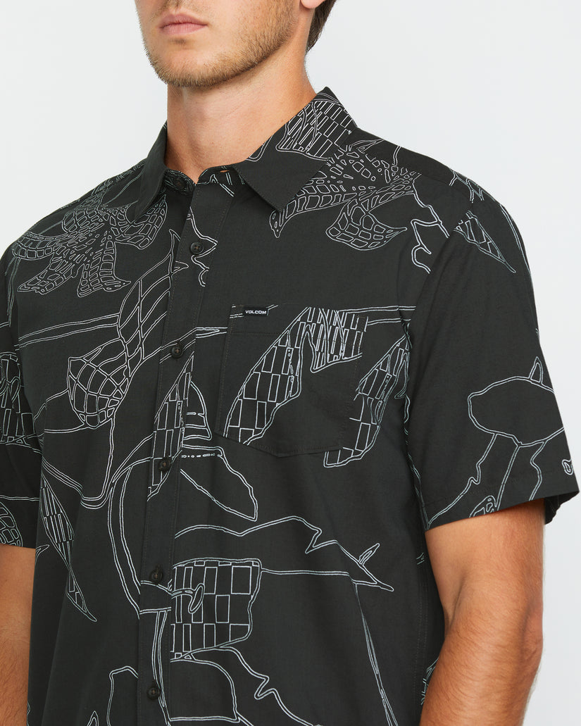 CAMISA CAD FLORAL SS VOLCOM thumbnail 4