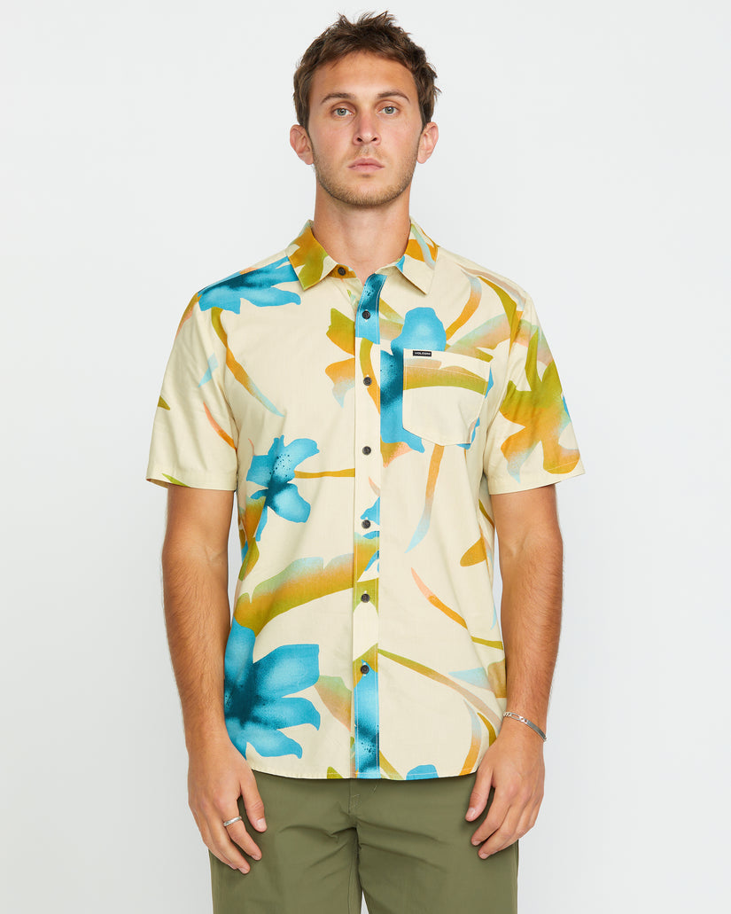 CAMISA TRACERS FLORAL SS VOLCOM