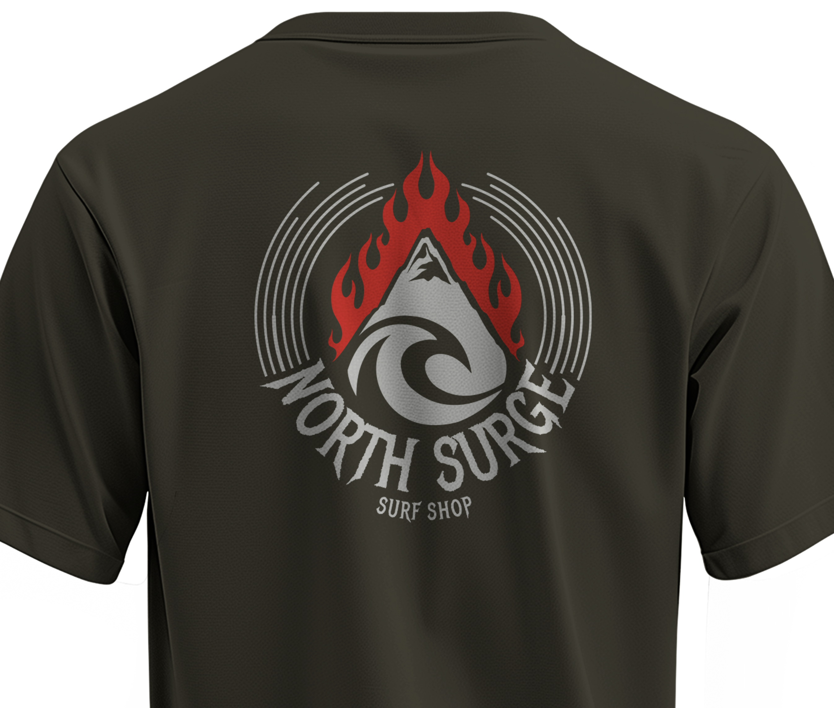 T-SHIRT LAVA LOGO NORTH SURGE thumbnail 4