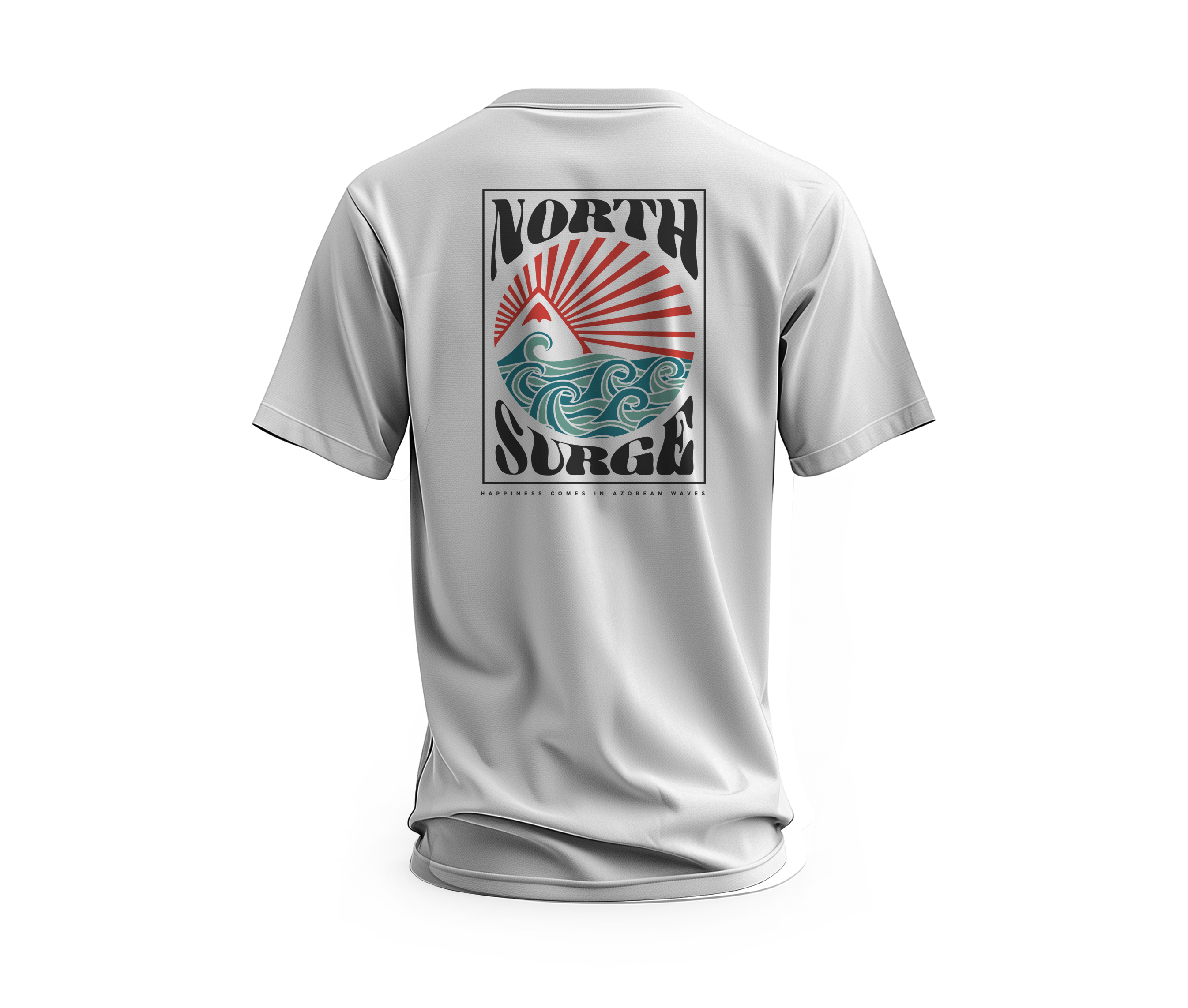 T-SHIRT WAVES NORTH SURGE