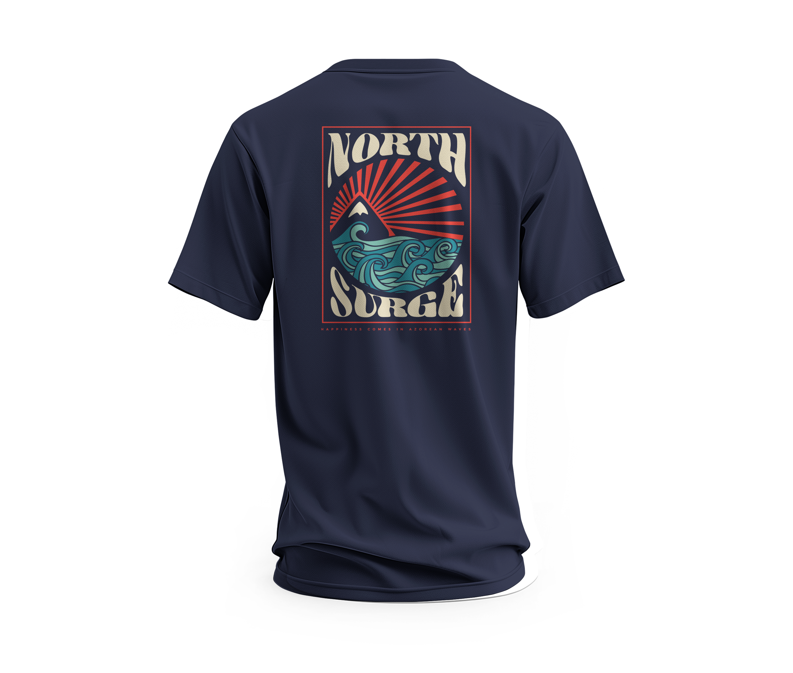 T-SHIRT WAVES NORTH SURGE