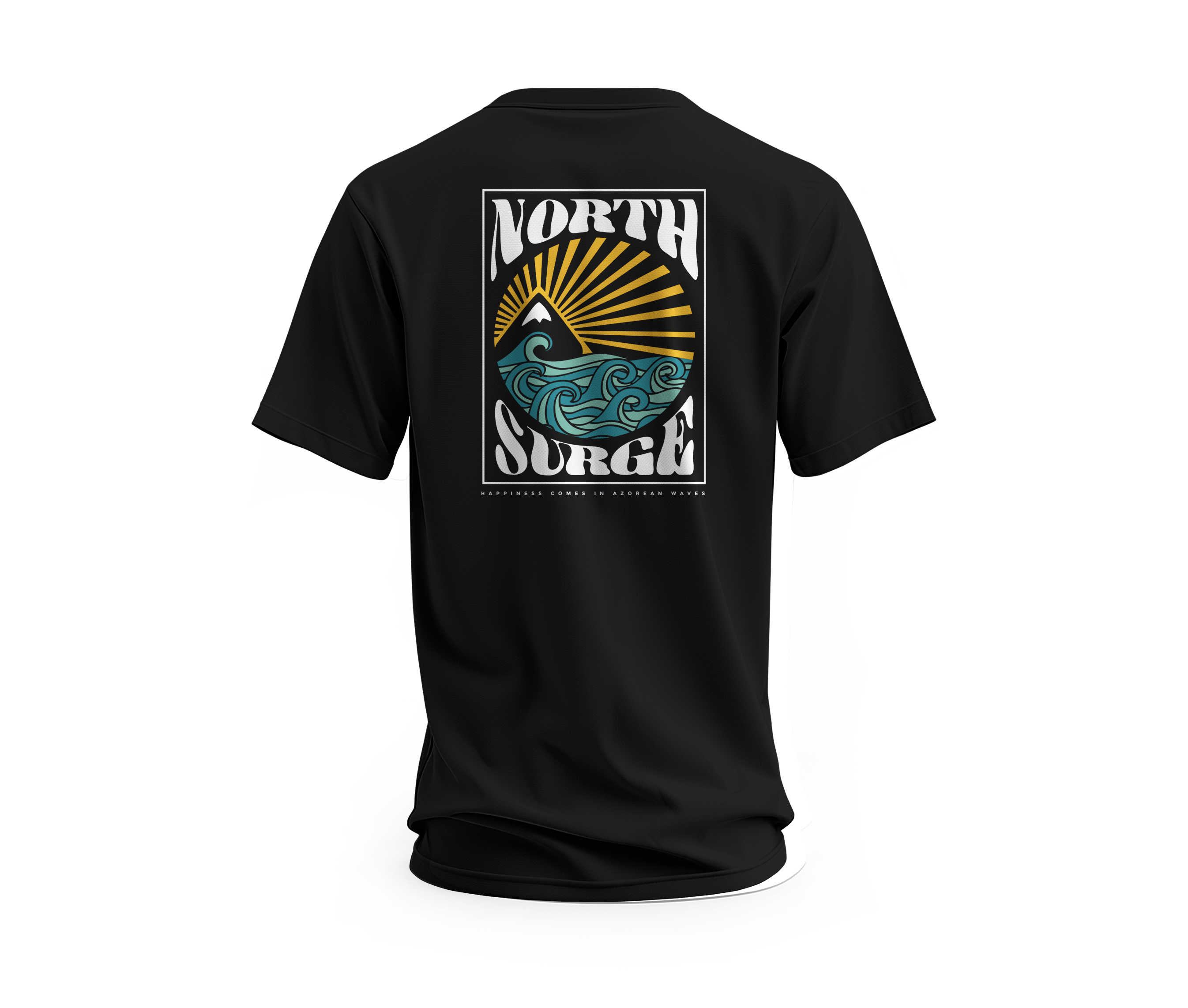 T-SHIRT WAVES NORTH SURGE