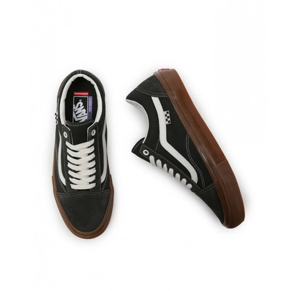 SKATE OLD SKOOL FOREST NIGHT/GUM VANS thumbnail 4