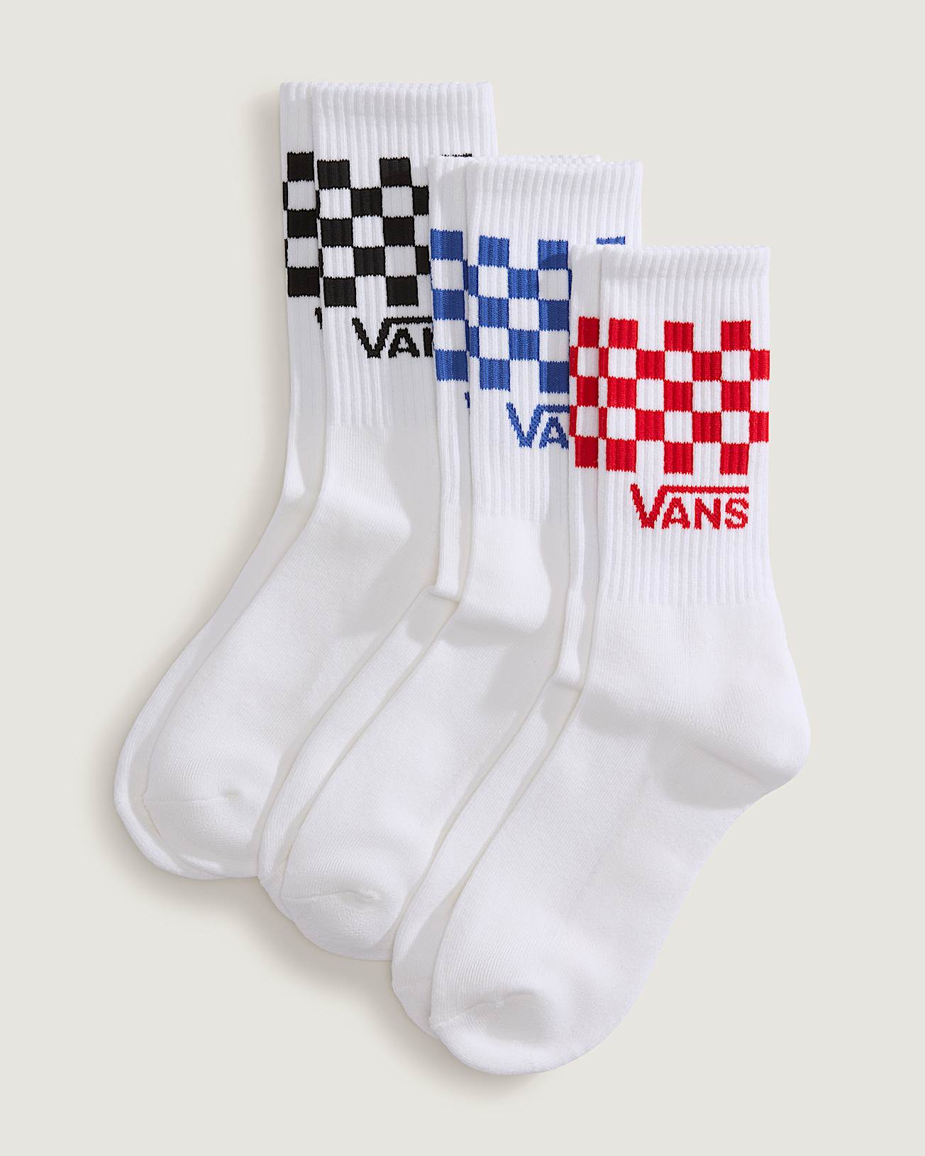 MEIAS CLASSIC CHECK CREW VANS