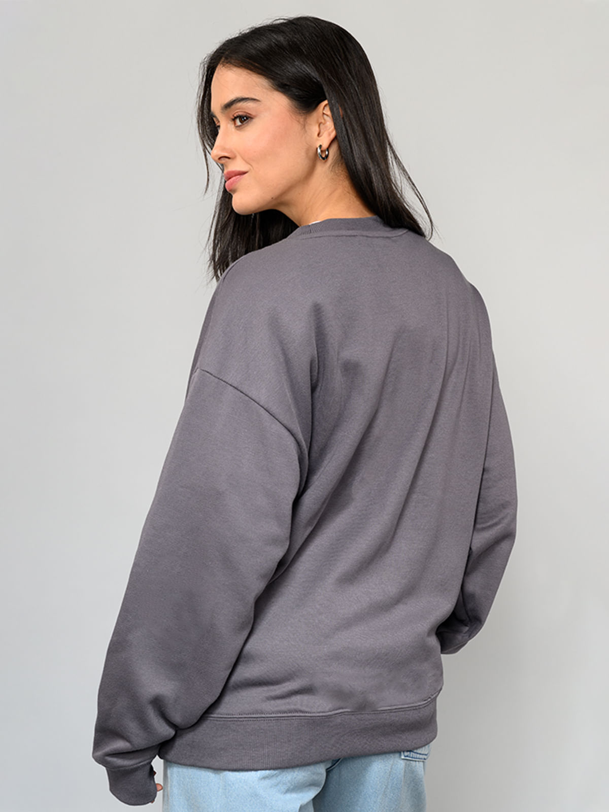 SWEATSHIRT PERFORATE OS CREW VANS thumbnail 3