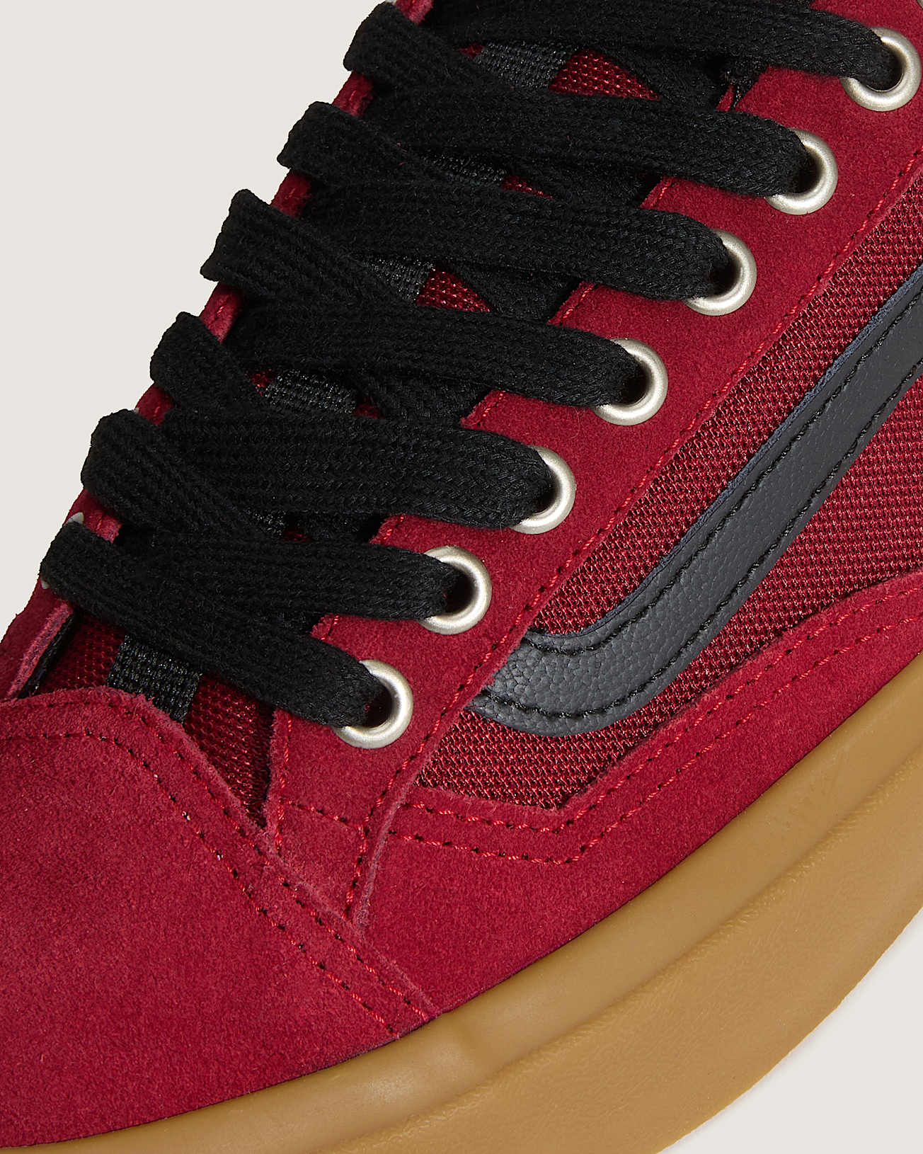 SKATE OLD SKOOL 36+ GUM BURGUNDY VANS thumbnail 6
