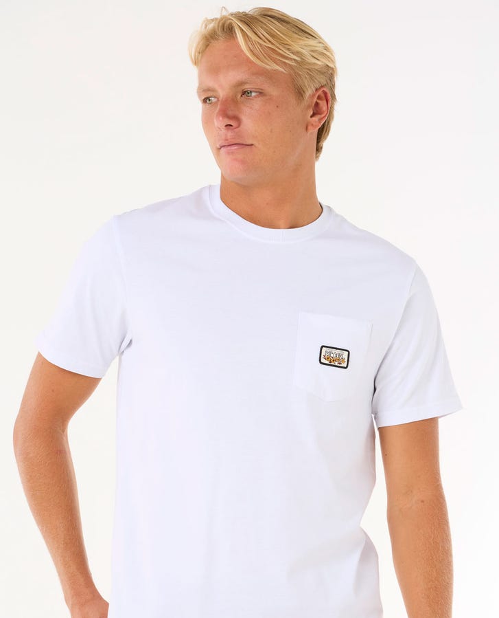 T-SHIRT SURF PARADISE BADGE UPDATE RIP CURL
