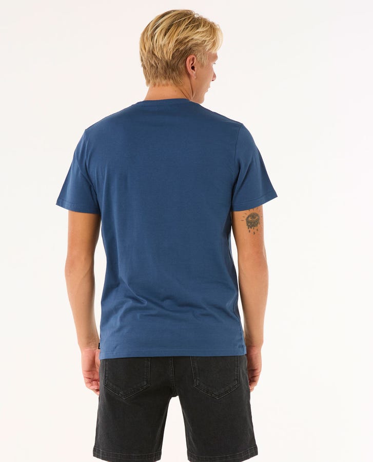 T-SHIRT SURF PARADISE BADGE UPDATE RIP CURL thumbnail 2