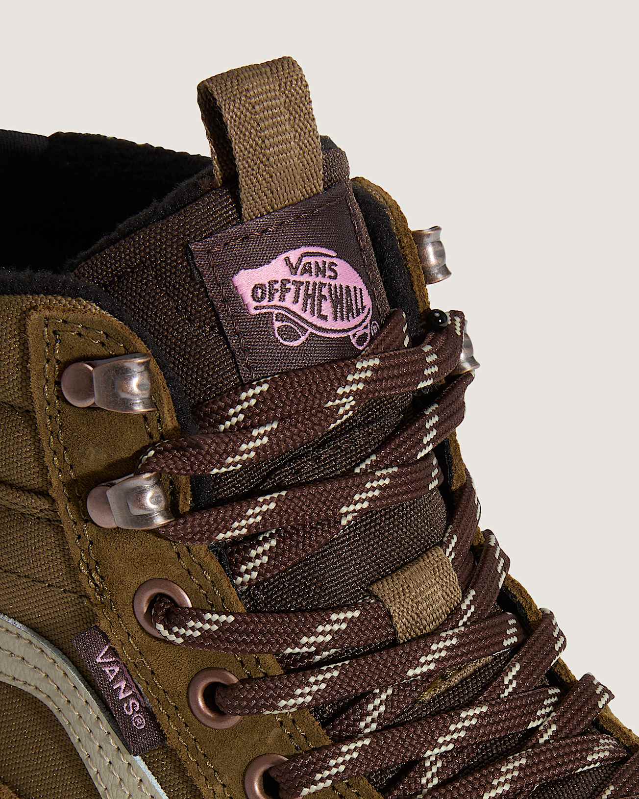 SK8-HI WATERPROOF INSULATED BROWN/PINK VANS thumbnail 6