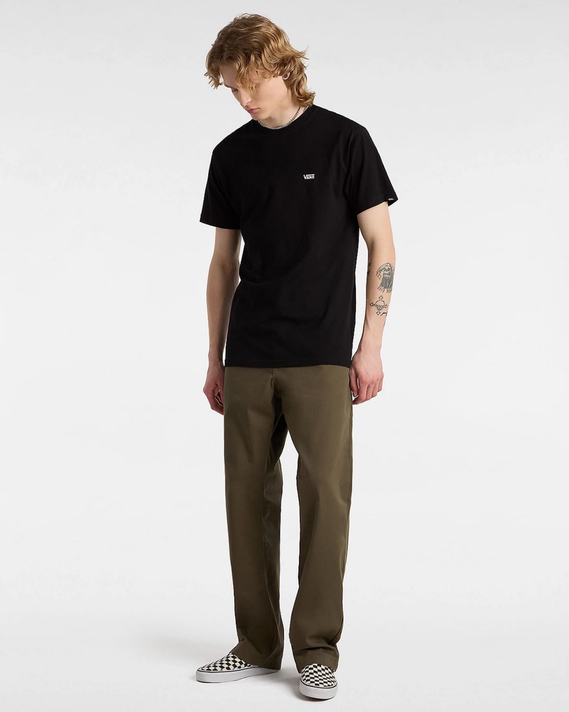 T-SHIRT LEST CHEST BLACK VANS thumbnail 3