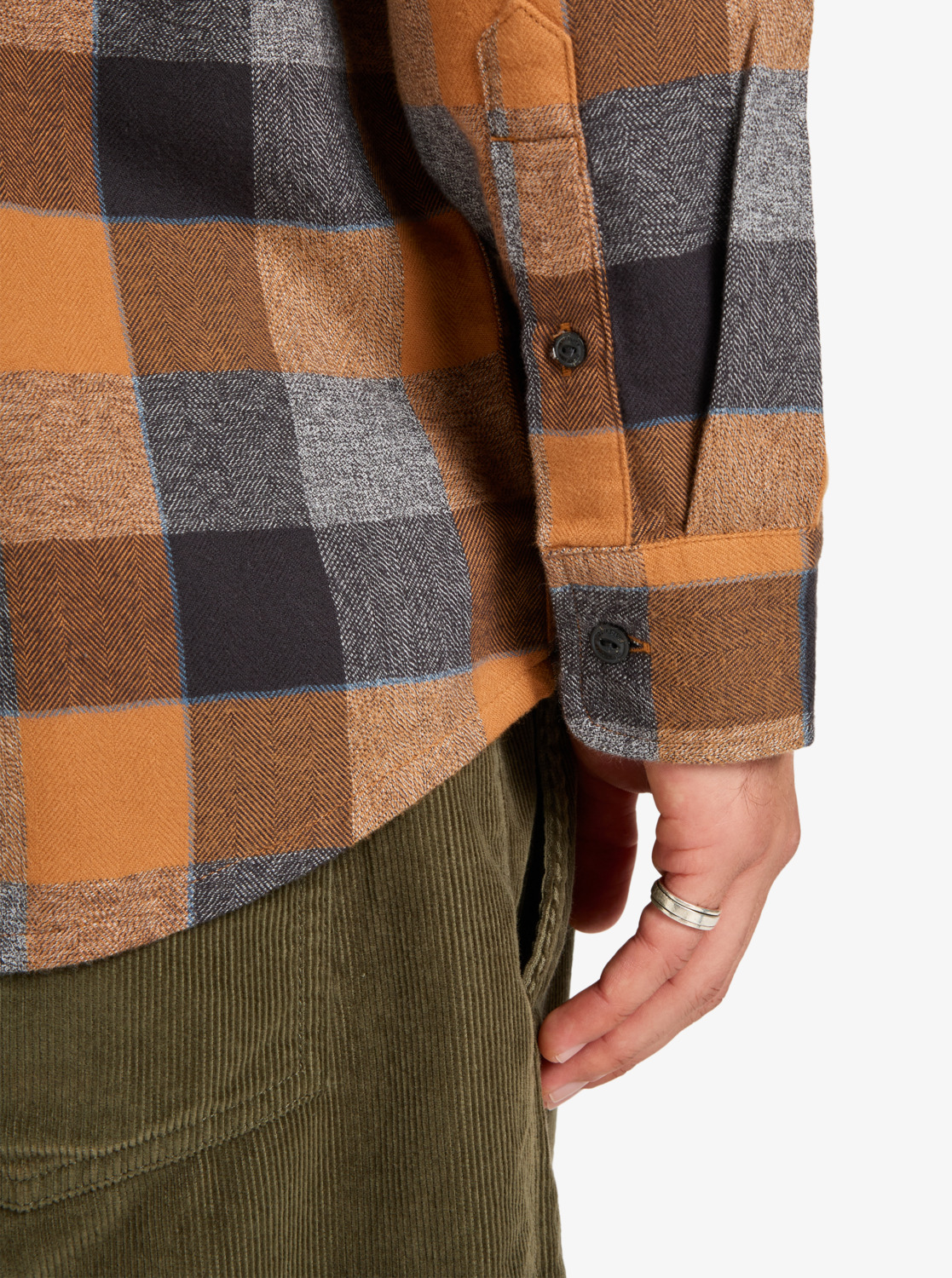 CAMISA MOTHERFLY PLAID QUIKSILVER thumbnail 6