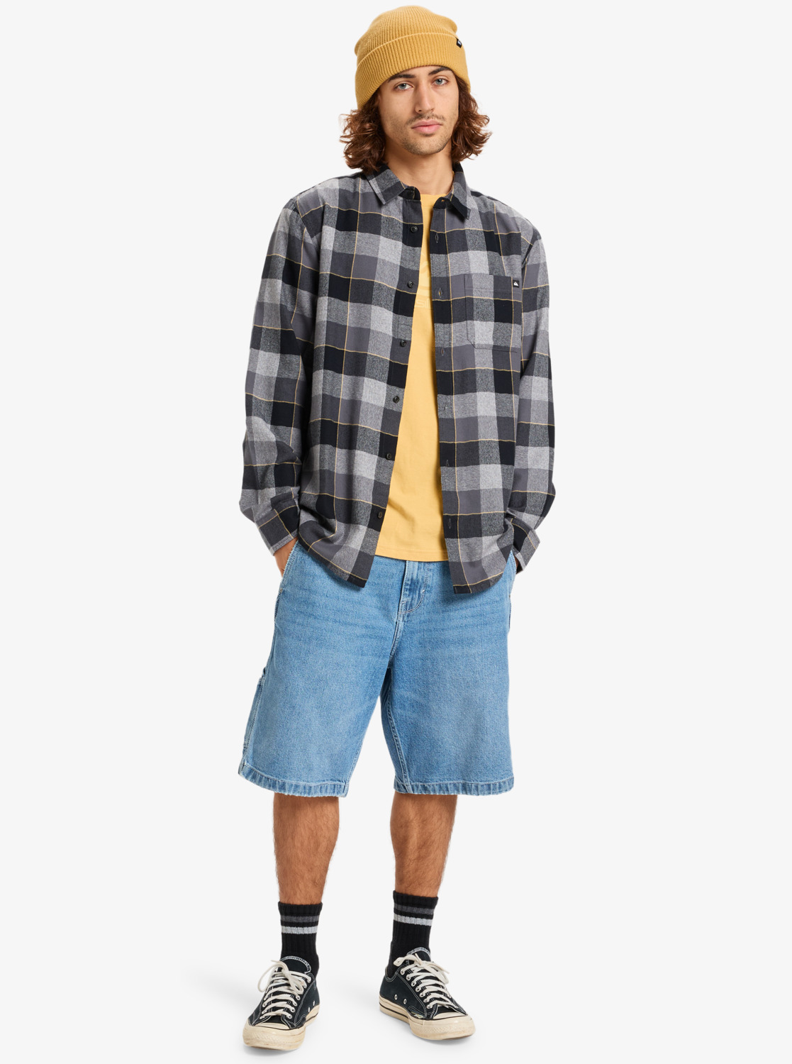 CAMISA MOTHERFLY PLAID QUIKSILVER thumbnail 4