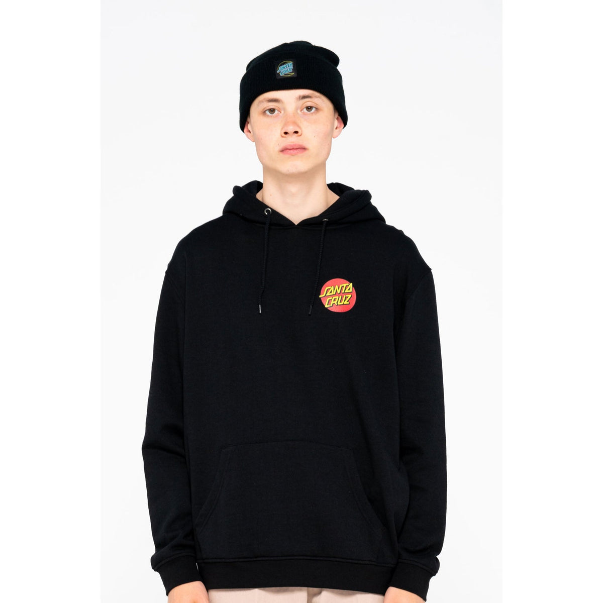 SWEAT CLASSIC DOT CHEST HOOD SANTA CRUZ thumbnail 5