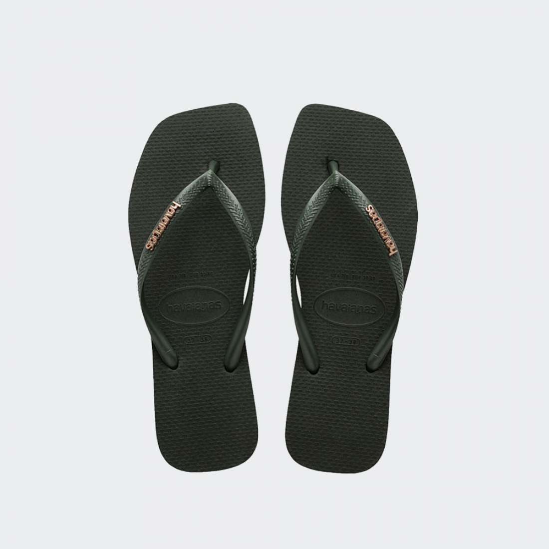 SQUARE LOGO METALLIC HAVAIANAS