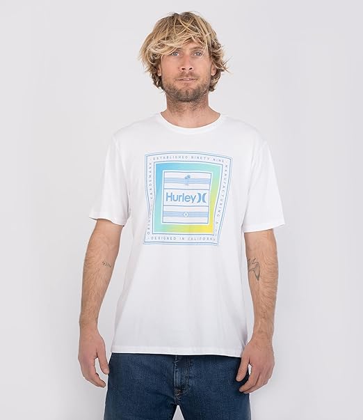 T-SHIRT WASH TROPIC BOX HURLEY